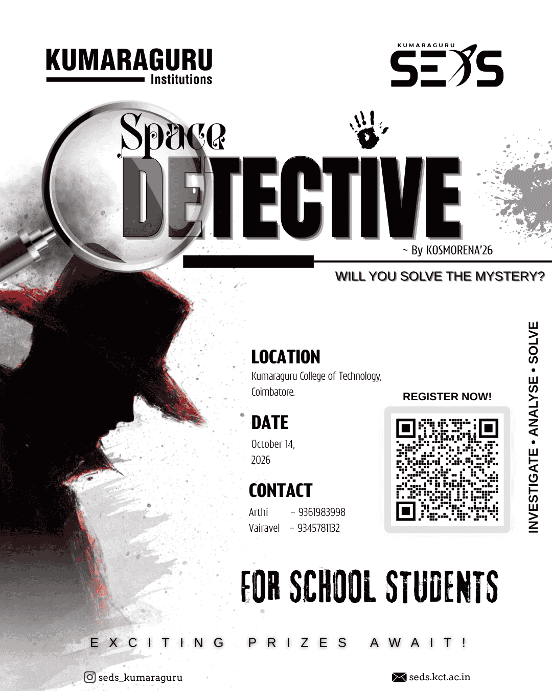 SPACE DETECTIVE Poster