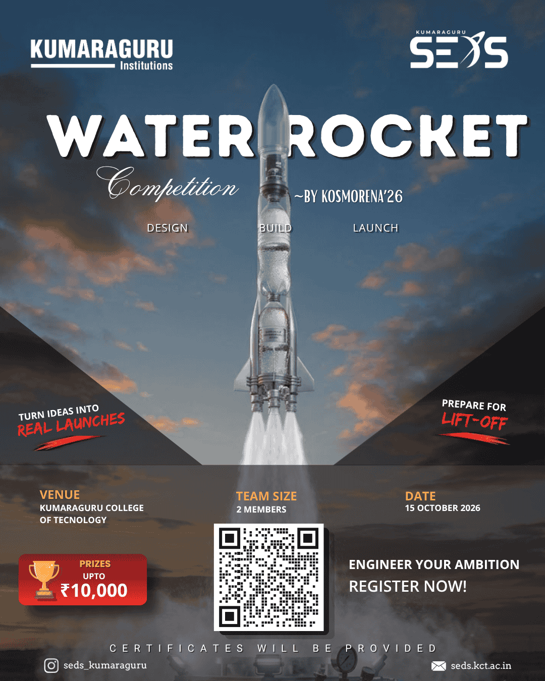WATER ROCKET Poster